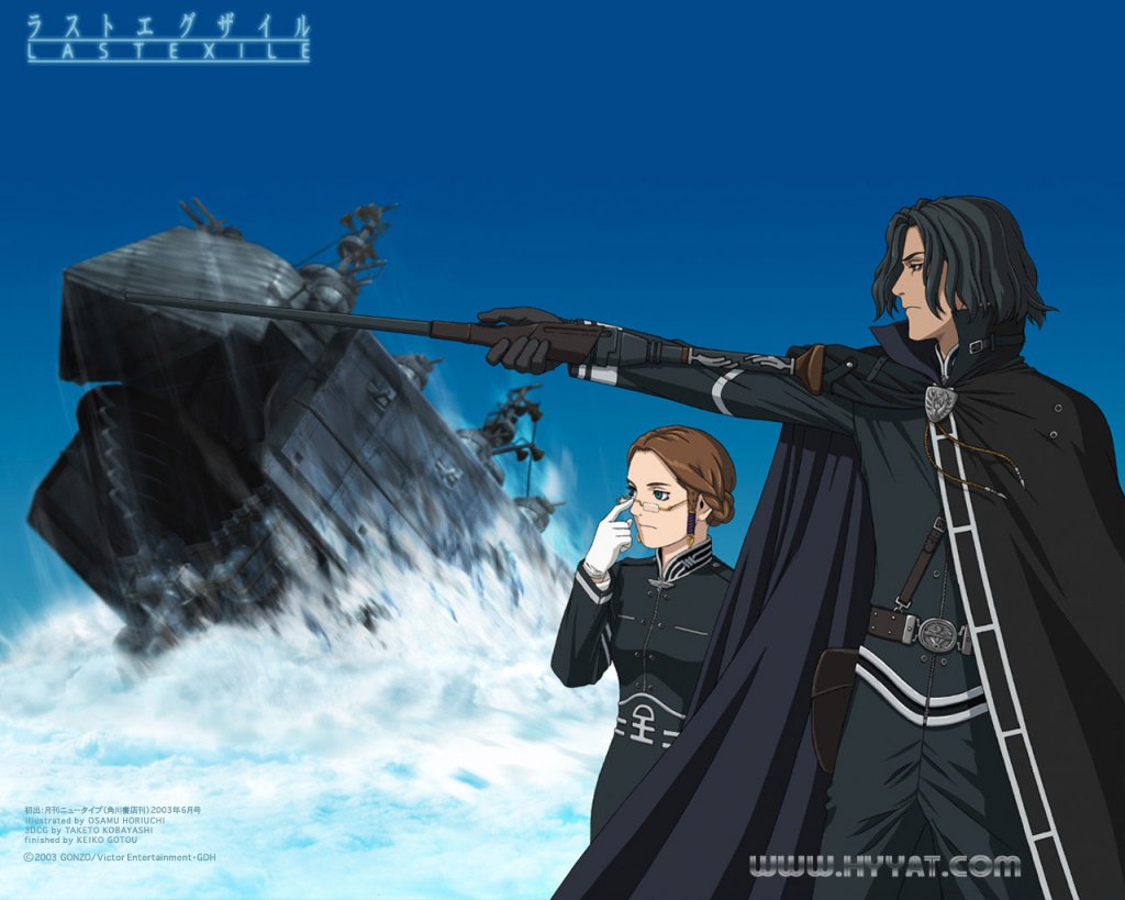 So, Last Exile doesn't have the most thought-provoking characters and it 
